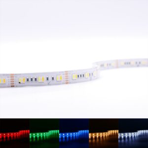 RGB+CCT LED Streifen 12 Volt | IP 65 Schutzart für Außenanwendungen