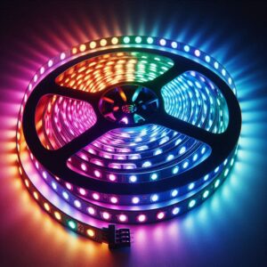 RGB+CCT LED Streifen 12 Volt IP 65 Schutzart für Außenanwendungen