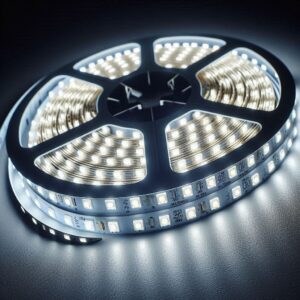 LED Streifen 24 Volt neutralweiß 14,4 Watt IP 20 für Innenanwendungen 5 Meter 4000 Kelvin Breite 10mm