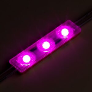 Dimmbares 12 Volt LED Modul pink 1,5 Watt 170° IP65