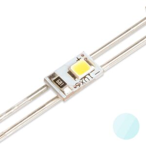 LED Modulkette kaltweiss 5500 Kelvin zum Vergießen SMD2835 2 Chip 12 Volt 0,24W 38LED/m 5 Meter