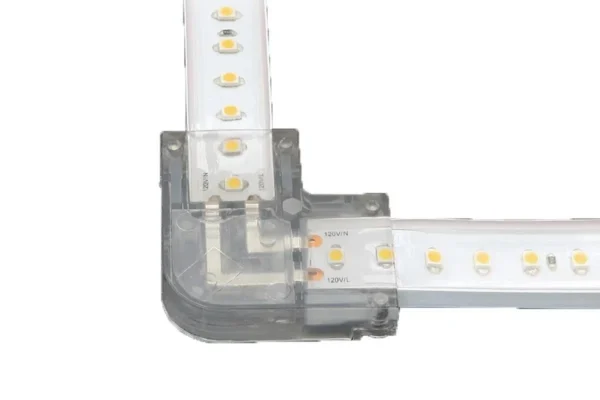 Eckverbinder für 230 Volt LED Streifen Pro +