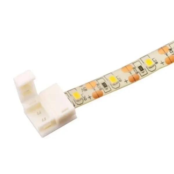 LED Streifen Schnellverbinder 2-polig 8mm für silikon-ummantelte Streifen