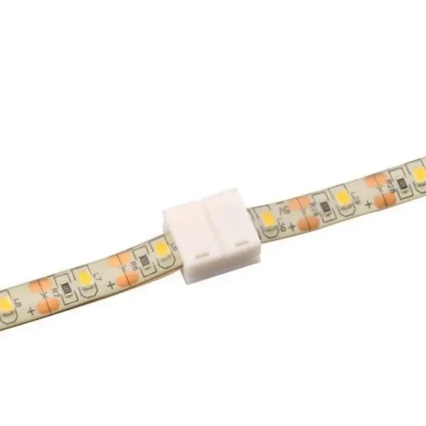 LED Streifen Schnellverbinder 2-polig 8mm für silikon-ummantelte Streifen