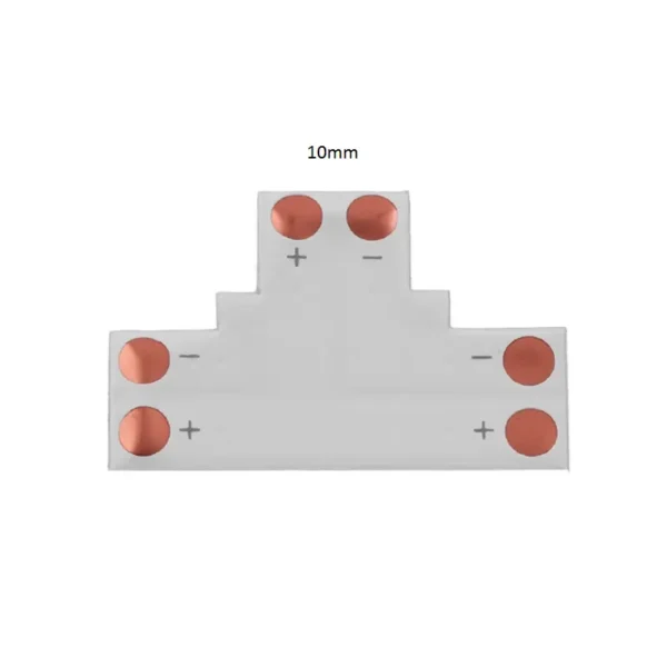 LED Streifen Eckverbinder 10 mm L-Form 2polig