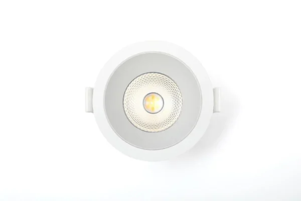 Weißer runder LED Einbaustrahler dimmbar 6 Watt neutralweiß 4000 Kelvin