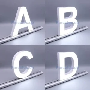 abcMix Slide LED Leuchtbuchstaben