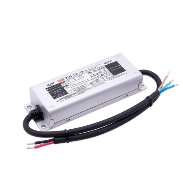 12 Volt LED Netzteil Mean Well XLG-150-12-A 150 Watt 12.5A IP67 Schaltnetzteil CV