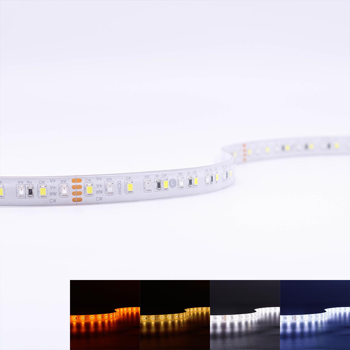 pcning 5M LED Strip 230V Direktanschluss 6000K Kaltes Weiss