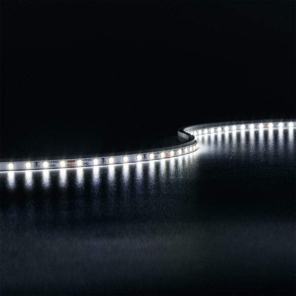 24 Volt LED Streifen kaltweiß 6000 Kelvin 5 Meter 3,5mm breit