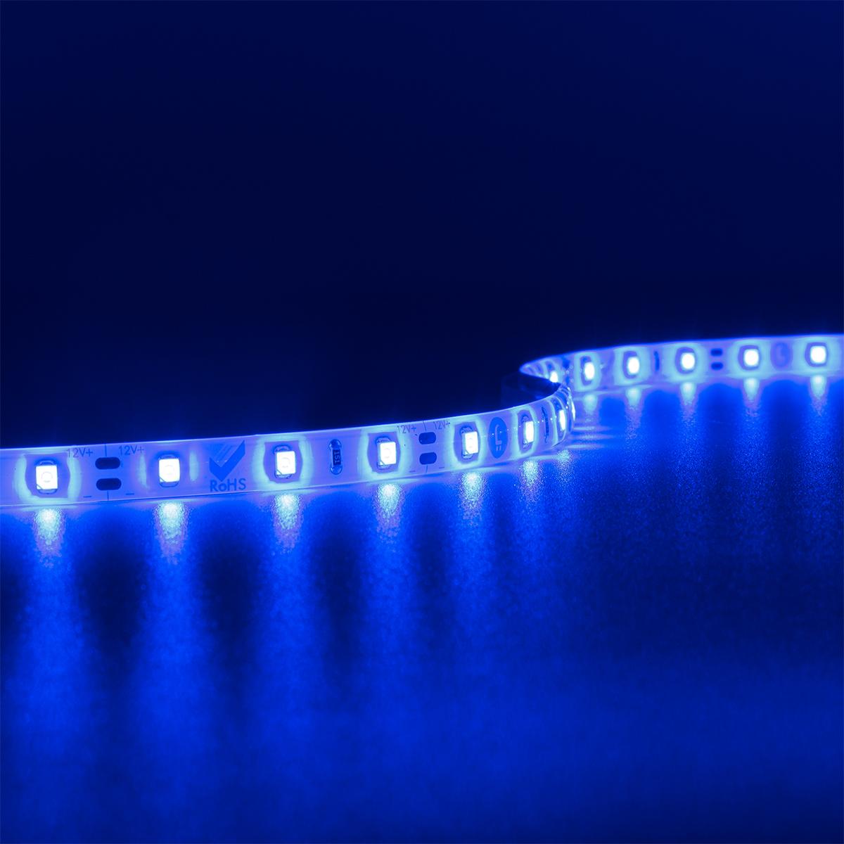 12V LED Streifen mit 60 blauen LEDs/m