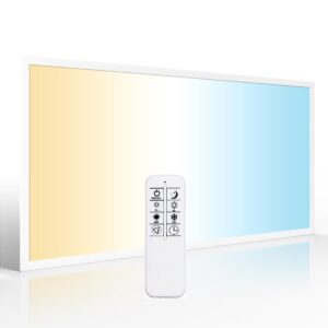 CCT LED Panel 120x60cm 60W 3000K-6000K Rahmen weiß