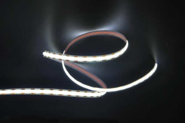 COB LED Streifen 24 Volt neutralweiss 4000 Kelvin 5 Meter 10W/m 8mm 528LED/m IP20
