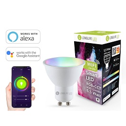 GU10 LED Spot RGB+CCT Alexa