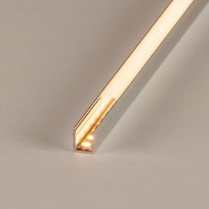 LED Aufbau U-Profil eloxiert 7,8 x 8,9mm opal 200cm