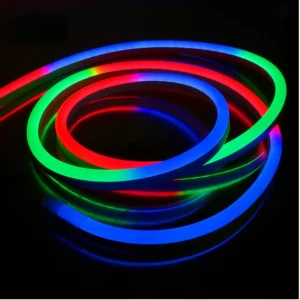 Neon RGBW 24 Volt LED Streifen 10 Meter 15 Watt/m 72LED/m 10mm IP65 Farbwechsel RGB+3000K