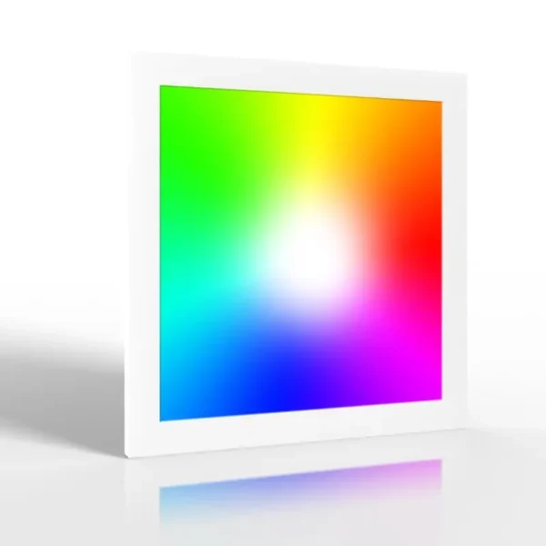 LED Panel Pro 30 × 30 cm RGB + CCT 18 Watt 24 Volt weiß