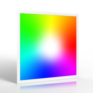 LED Panel Pro 59,50 × 59,50 cm RGB + CCT 48 Watt weiß