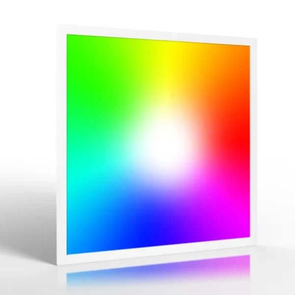 LED Panel Pro 62 × 62 cm RGB + CCT 48 Watt weiß