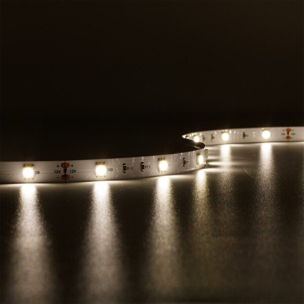 LED Streifen 12 Volt neutralweiß 7,2 Watt IP 20 für Innenanwendungen 5 Meter 4000 Kelvin Breite 10mm