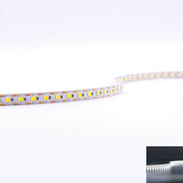 LED Streifen 5 Meter 8,3 mm Single Cut 6000 Kelvin kaltweiß 24 Volt 15W/m 120LED/m 8mm Schutzart IP20