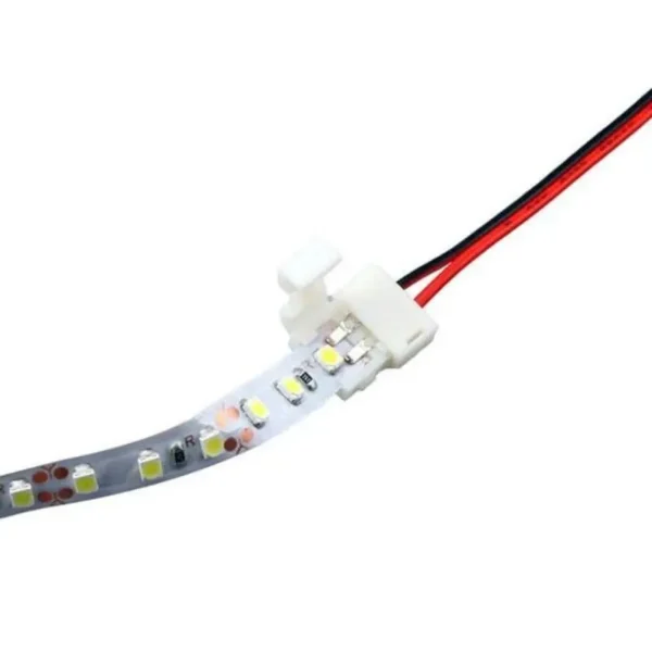 LED Streifen Verbindungskabel 2polig 8mm für 120LED/m SMD3528