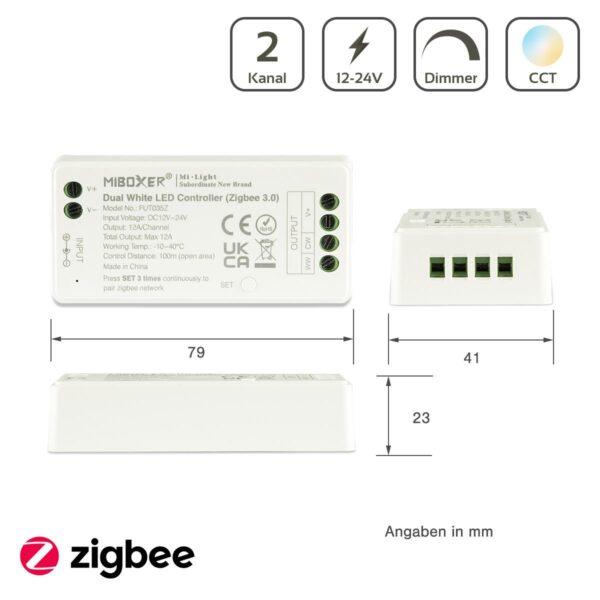 MiBoxer FUT035Z ZigBee CCT Controller