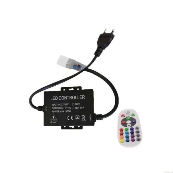 RGB Streifen 230 Volt RGB RF Controller mit Fernbedienung