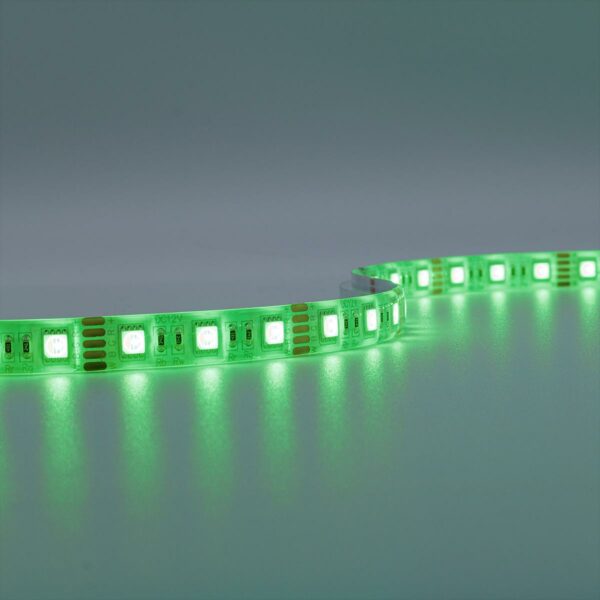 RGBW LED Streifen + neutralweiß IP 65 12 Volt 5 Meter 15W/m 60LED/m 12mm breit