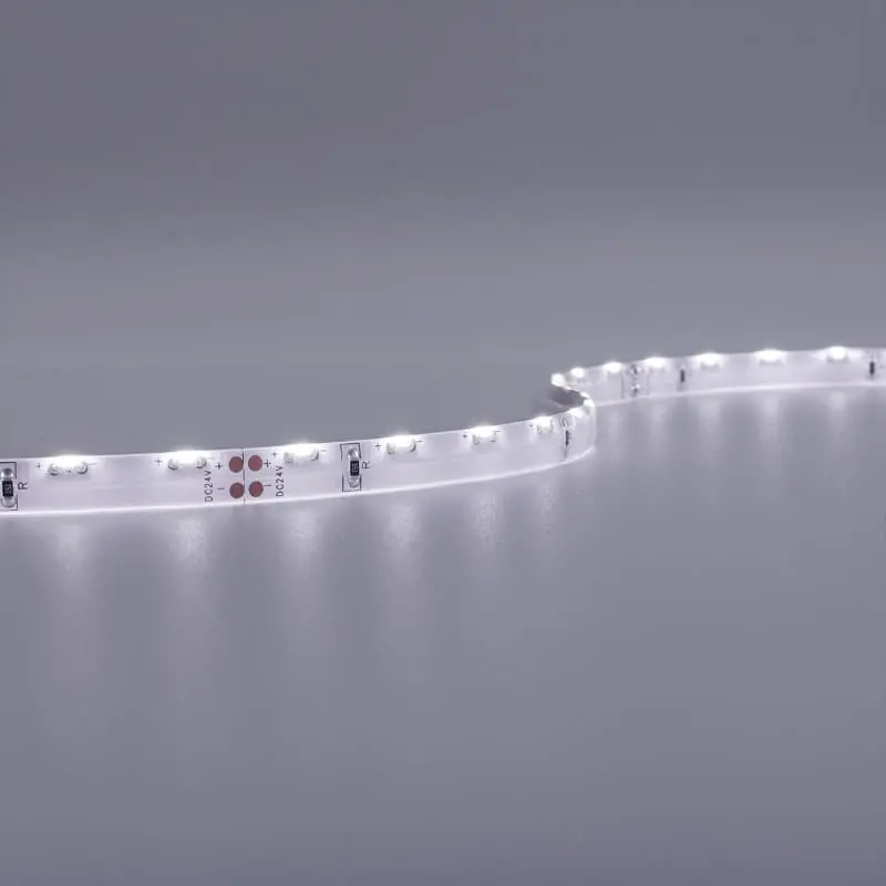 LED Streifen - IP65 Kaltweiß SideView Onlineshop 8mm LED 6000 120LED/M Watt/M Parcolux Volt Kelvin Meter 10 24 Leuchtmittel - 5