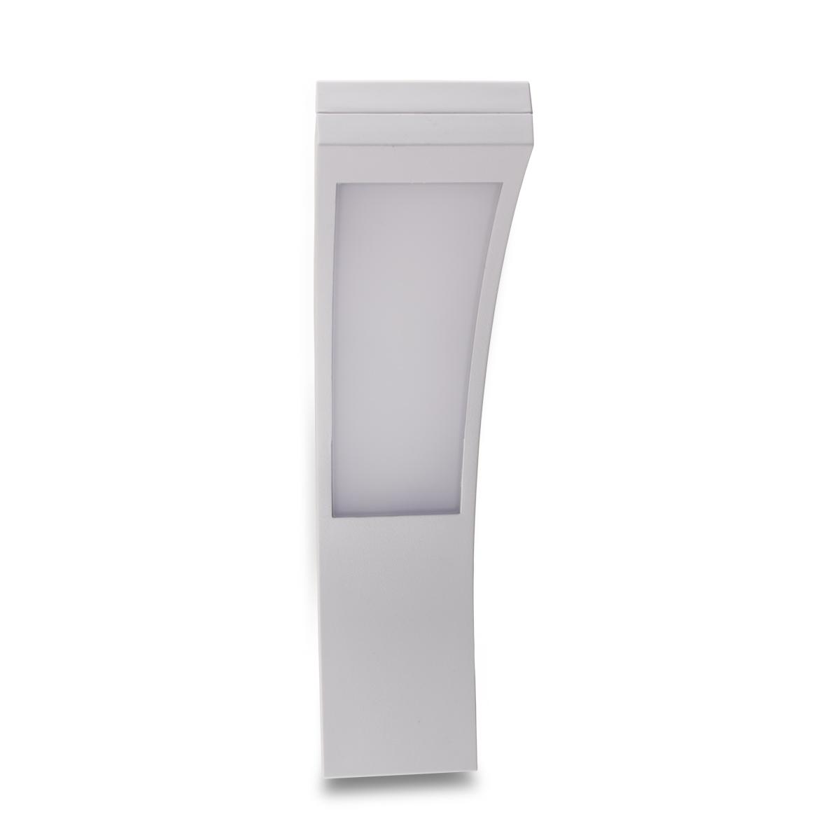 Weisse LED Wandleuchte Außenleuchte neutralweiß 4000 Kelvin IP54 - Parcolux  - LED Leuchtmittel Onlineshop