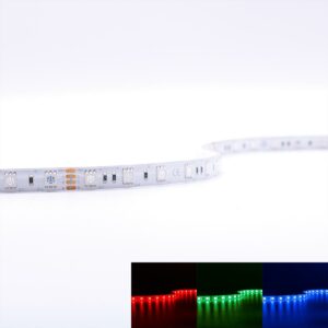 10 mm LED Streifen RGB 5 Meter 60 LED/m IP65 24 Volt 14,4 Watt /m