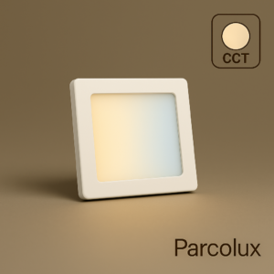 LED Einbau Panel dimmbar eckig weiß 6 Watt CCT einstellbare Farbtemperatur