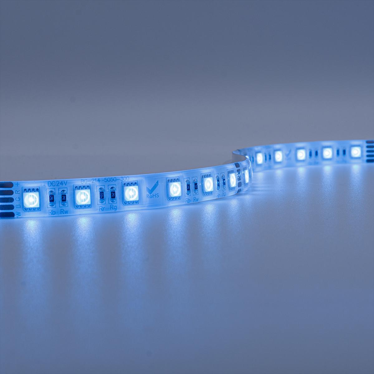LED Streifen 24V RGBW dimmbar mit kaltweiß, 6000 Kelvin