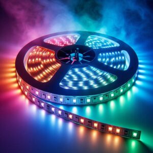RGB LED-Streifen RGB 5 Meter 60 LEDm IP65 24 Volt 14,4 Watt m