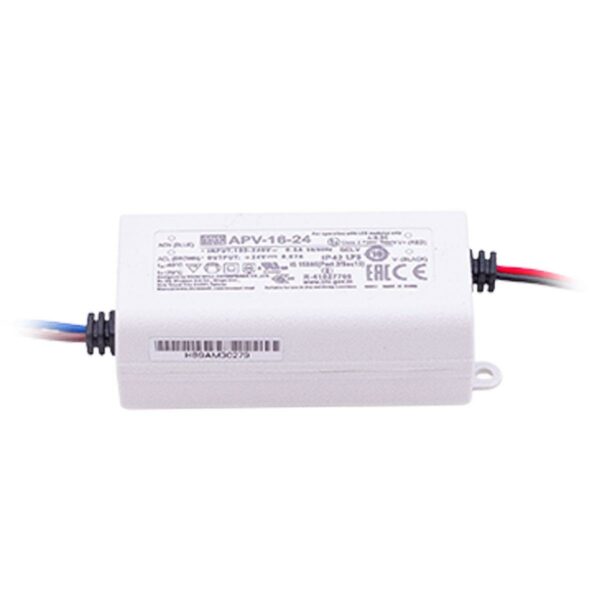 24 Volt Mean Well APV-16-24 LED Netzteil 16.08 Watt 0.67 Ampere IP42 Schaltnetzteil CV