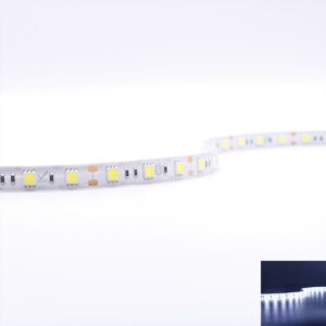 LED Streifen kaltweiß 6000 Kelvin 12 Volt 5 Meter 10 mm breit 14,4W/m 60LED/m Schutzart IP65