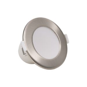 Runder LED Einbaustrahler CCT weiß und dimmbar 7 Watt Einbaudurchmesser 68 mm - 80 mm