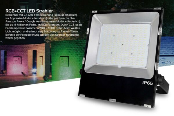 MiBoxer FUTT08 LED Außenstrahler 200 Watt RGB+CCT WiFi