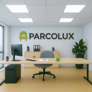 LED Panel 62×62 cm-kaltweiss-Rasterdecke