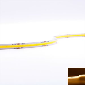 24V COB LED Streifen dimmbar warmweiß 2700 Kelvin | selbstklebend | 5 Meter | 528LED/m | 8 mm breit | IP20