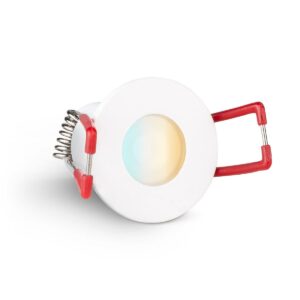 Einbaustrahler Mini 3W IP65 - Lichtfarbe: CCT 2700K-6500K - Gehäusefarbe: weiß RAL 9016