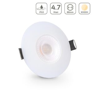 LED Einbaustrahler weiß IP65 3000K 4,7W