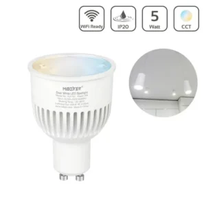 Smart Home Lampe CCT GU10 6 Watt WiFi ready MiBoxer FUT107