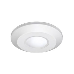 Aufbau Microwellen Bewegungsmelder flach 360° - IP20 Reichweite bis 16m Gehäusefarbe weiß