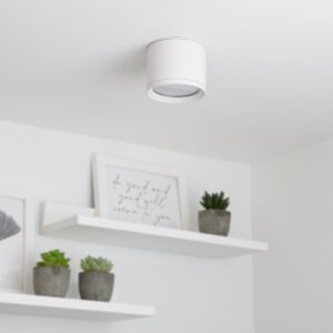 Deckenleuchte GX53 | IP44 | in weiß | rund | ohne Leuchtmittel