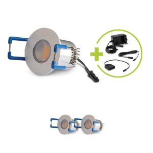 Mini LED Einbaustrahler 3000K Warmweiß | rund | 1,5 Watt | 12 Volt | IP20 | 3er Set