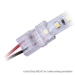 LED Streifen Anschlusskabel mit Stecker 2 Pin für einfarbige LED-Streifen 10mm IP65