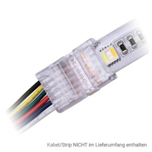 LED Streifen Anschlusskabel mit Stecker 6 Pin für RGB+CCT LED-Streifen 12mm IP65
