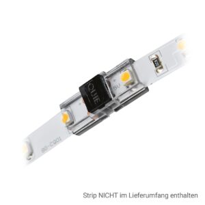 Strip Verbinder 8mm 2Pin für einfarbige LED-Streifen IP20 DC24V/5A – Zuverlässige Verbindung für Deine LED-Beleuchtung